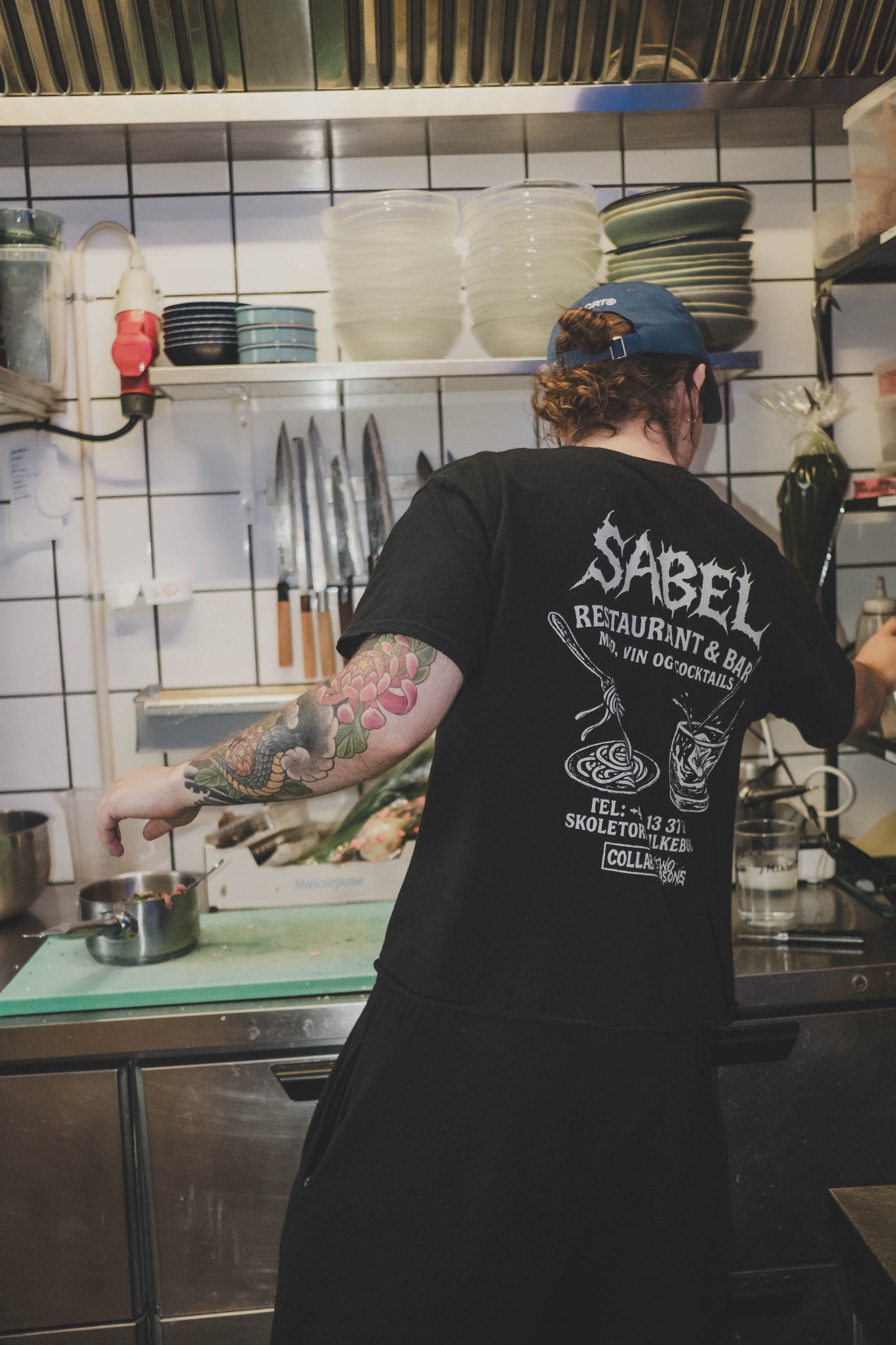 Sabel T-Shirt - Pasta & Negroni